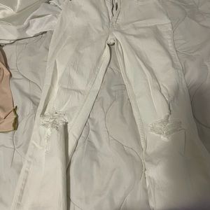 White Abercrombie and fitch